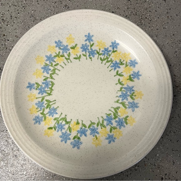 Vintage: Homer Laughlin • Sundrops Dinner Plates (Set of 4) - Picture 3 of 8